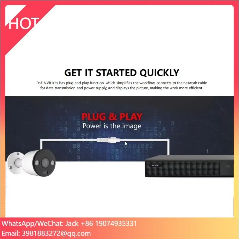 Home Security Indoor Cameras - 8채널 4K PoE 보안 카메라 시스템