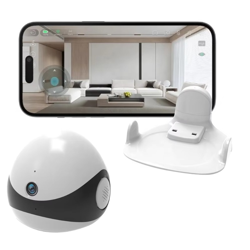 Home Security Ai - 무선 2K HD 모바일 반려동물 로봇
