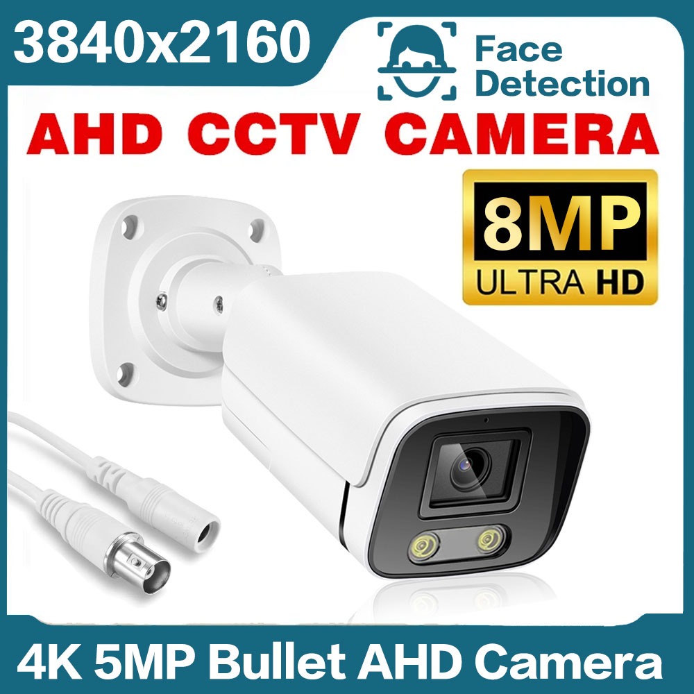 Ip Camera Outdoor 4K - 얼굴 풀 컬러 야간 투시경 보안