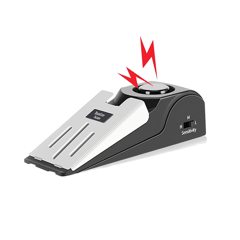 Door Wedge Alarm - 1개 도어 스토퍼 알람 휴대용 120db