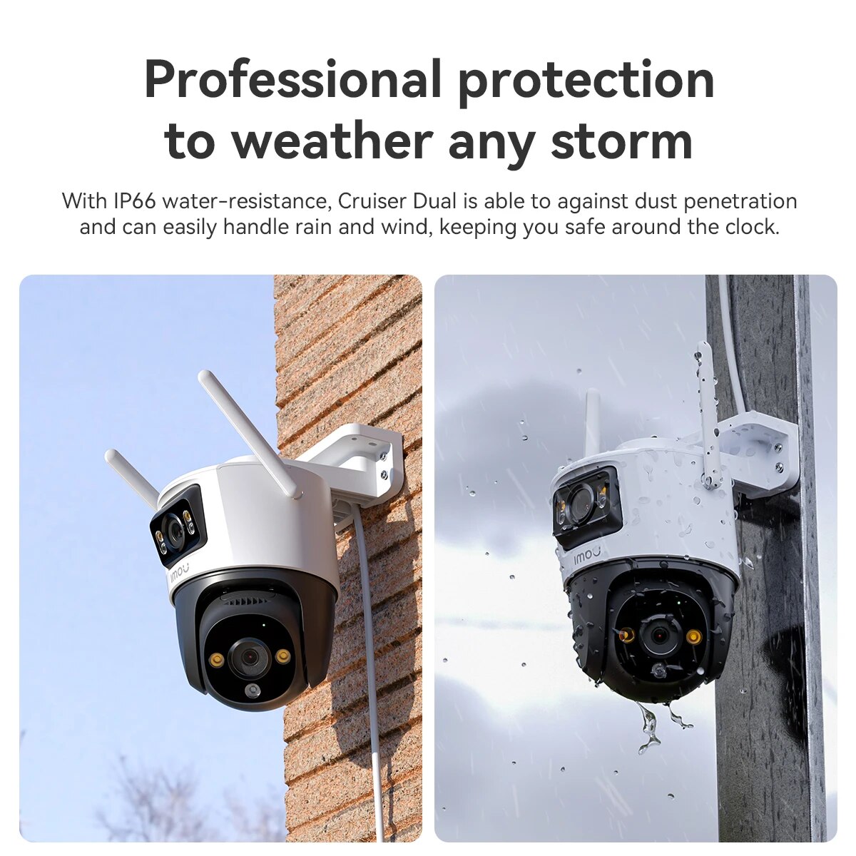 Home Security Items - IMOU 야외 PT 보안 카메라 -