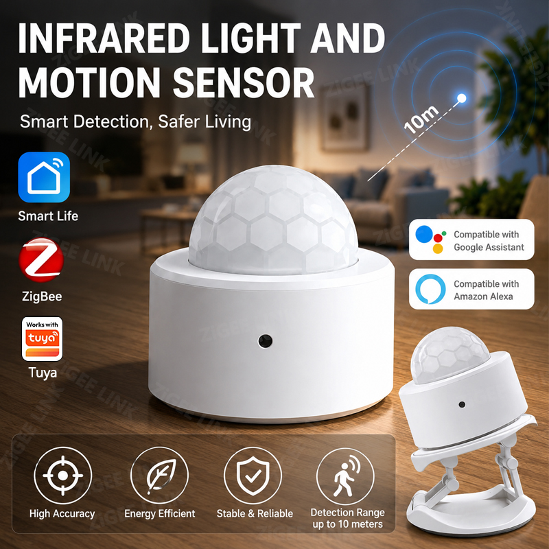 Home Security Gadgets - ZigBee 3.0 PIR 모션 센서 무선