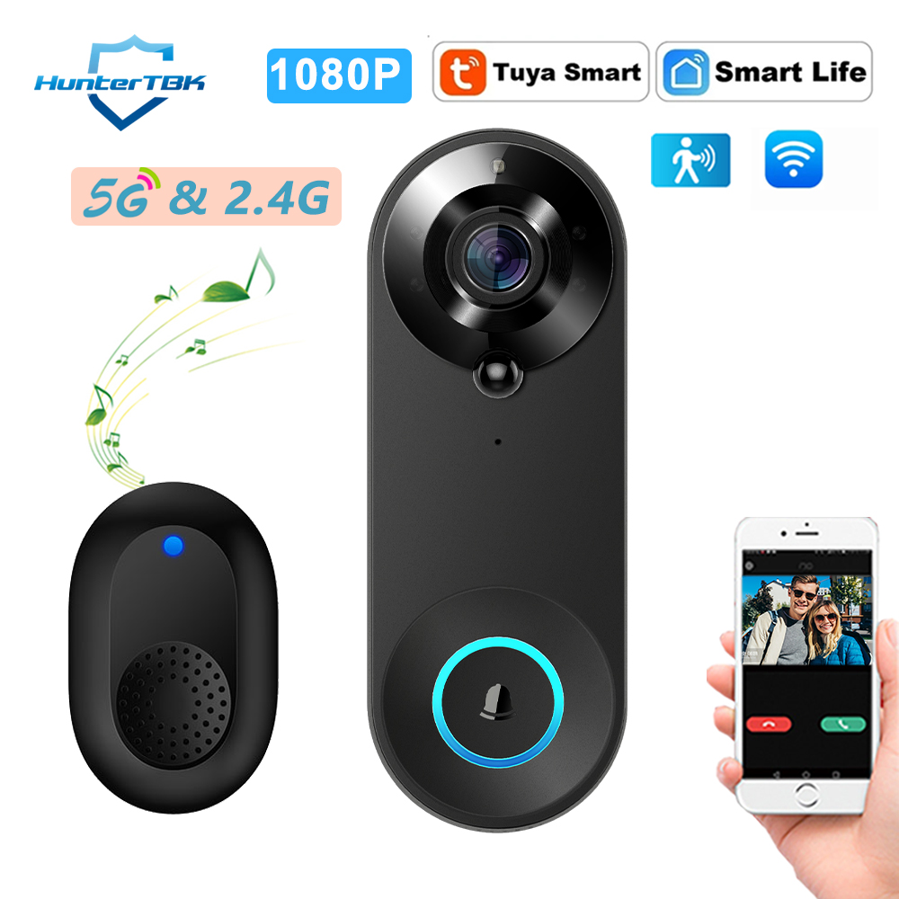 Home Security La - 5G 2.4G WiFi 비디오 초인종 1080P