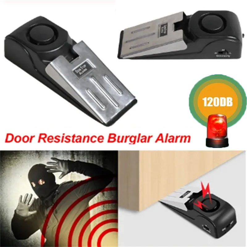 Door Wedge Alarm - 120db 무선 문짝 정지 스토퍼 경보