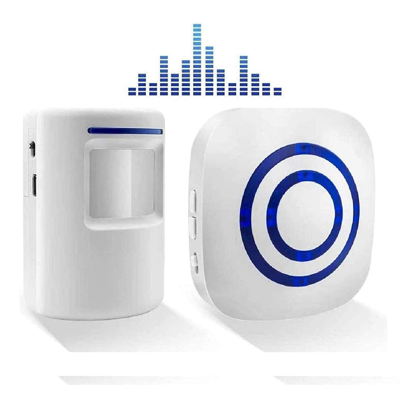 Home Security Options - 무선 모션 센서 도어 차임 알람