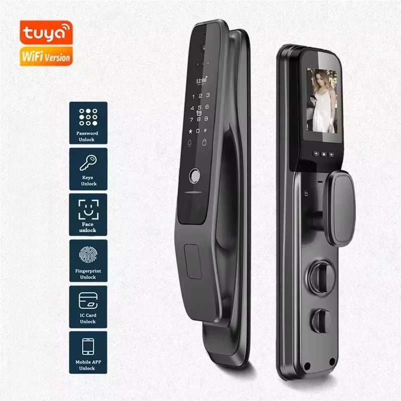 HX5 스마트 도어락 3D 얼굴인식 WiFi 디지털 전 - Home Security Indoor Cameras 리뷰 및 가격