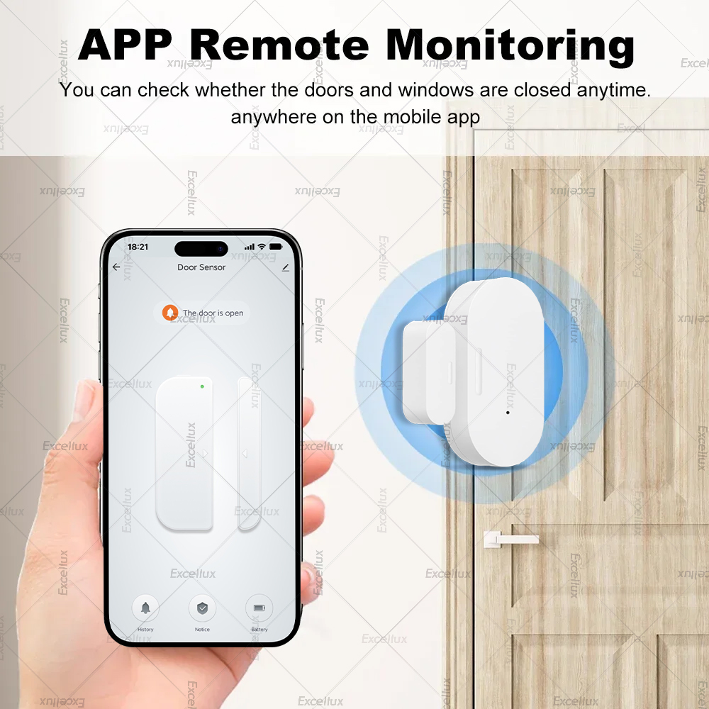 Zigbee 3.0 밝기/진동 센서가있는 도어 윈도우  - Home Security Gadgets 리뷰 및 가격