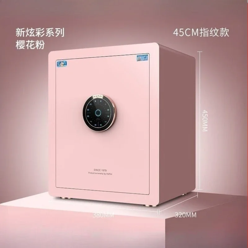 지문 금고 가정용 강력한 금고 북유럽 핑크 미니 와이파 - Home Security America 리뷰 및 가격