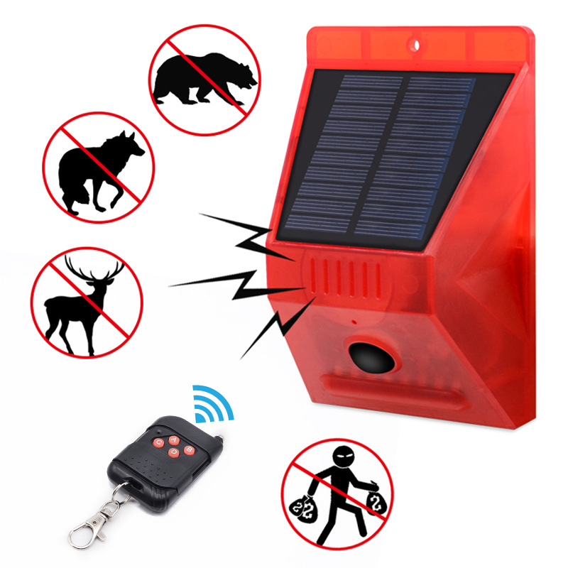 태양 경보 램프 원격 제어 보안 경보 모션 센서 경보  - Home Security Yard Sensors 리뷰 및 가격