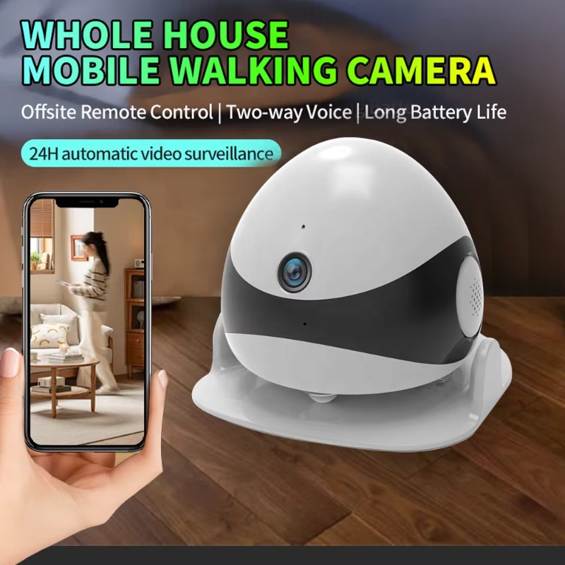 무선 2K HD 모바일 반려동물 로봇 카메라 AI 자동 - Home Security Ai 리뷰 및 가격
