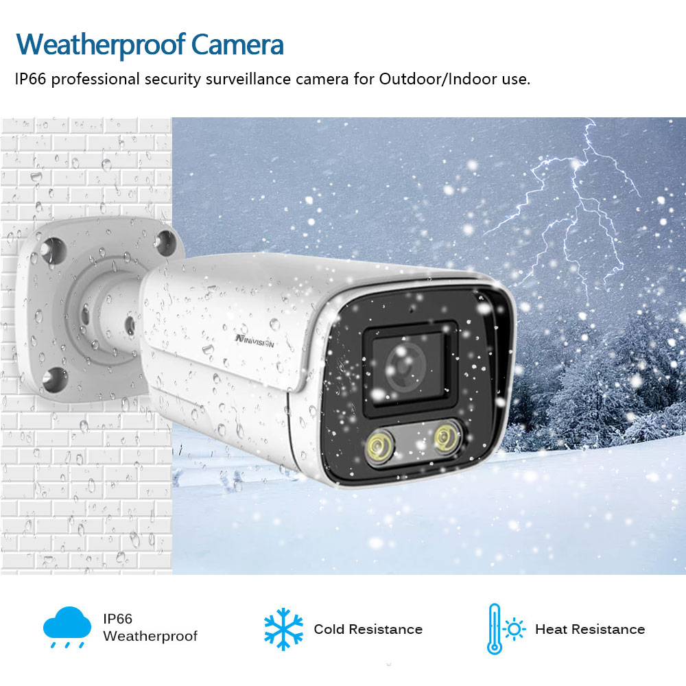 HD 비디오 감시 POE IP 카메라, 풀 컬러 나이트 - Ip Camera Outdoor 4K 리뷰 및 가격