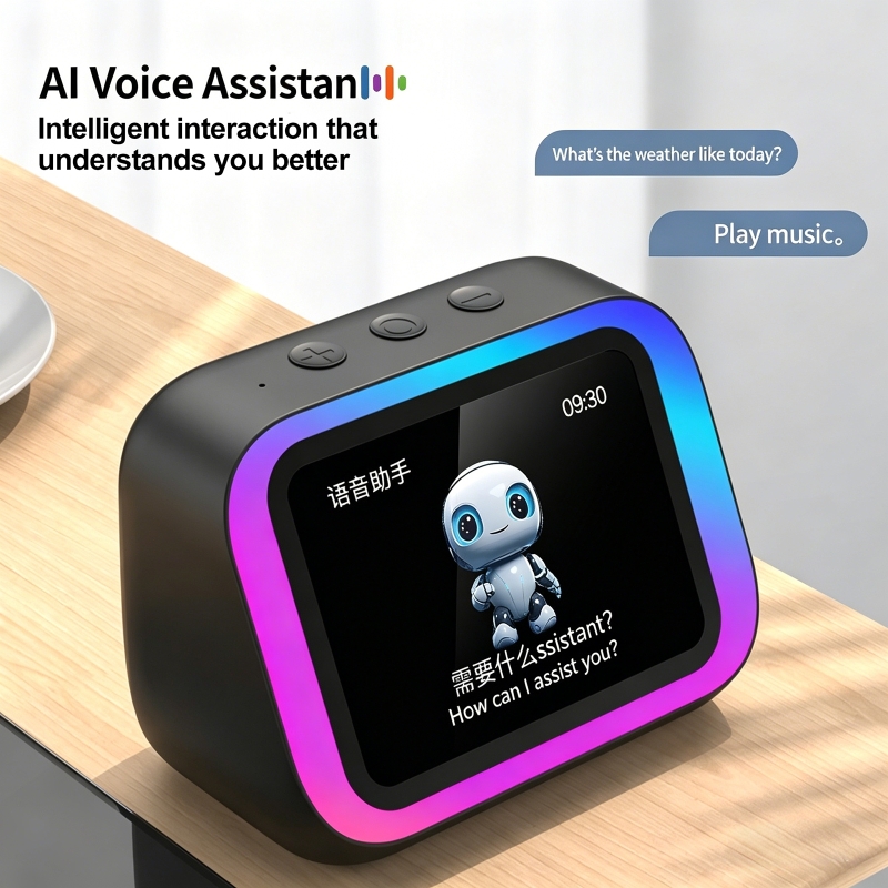 AI 음성 어시스턴트 블루투스 스피커 RGB 컬러 조명 - Home Security Gadgets 리뷰 및 가격