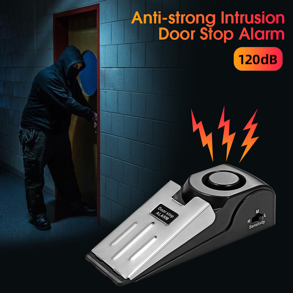 FUERS 도어 스톱 알람 시스템 120dB 큰 소리  - Door Wedge Alarm 리뷰 및 가격