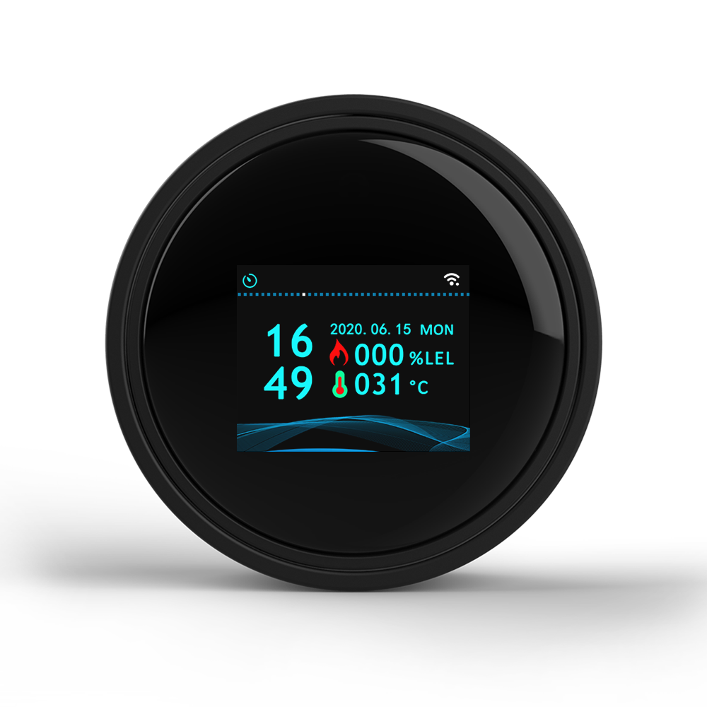 Tuya Wifi 누출 감지기 온도 기능 포함 가연성  - Home Security Gadgets 리뷰 및 가격