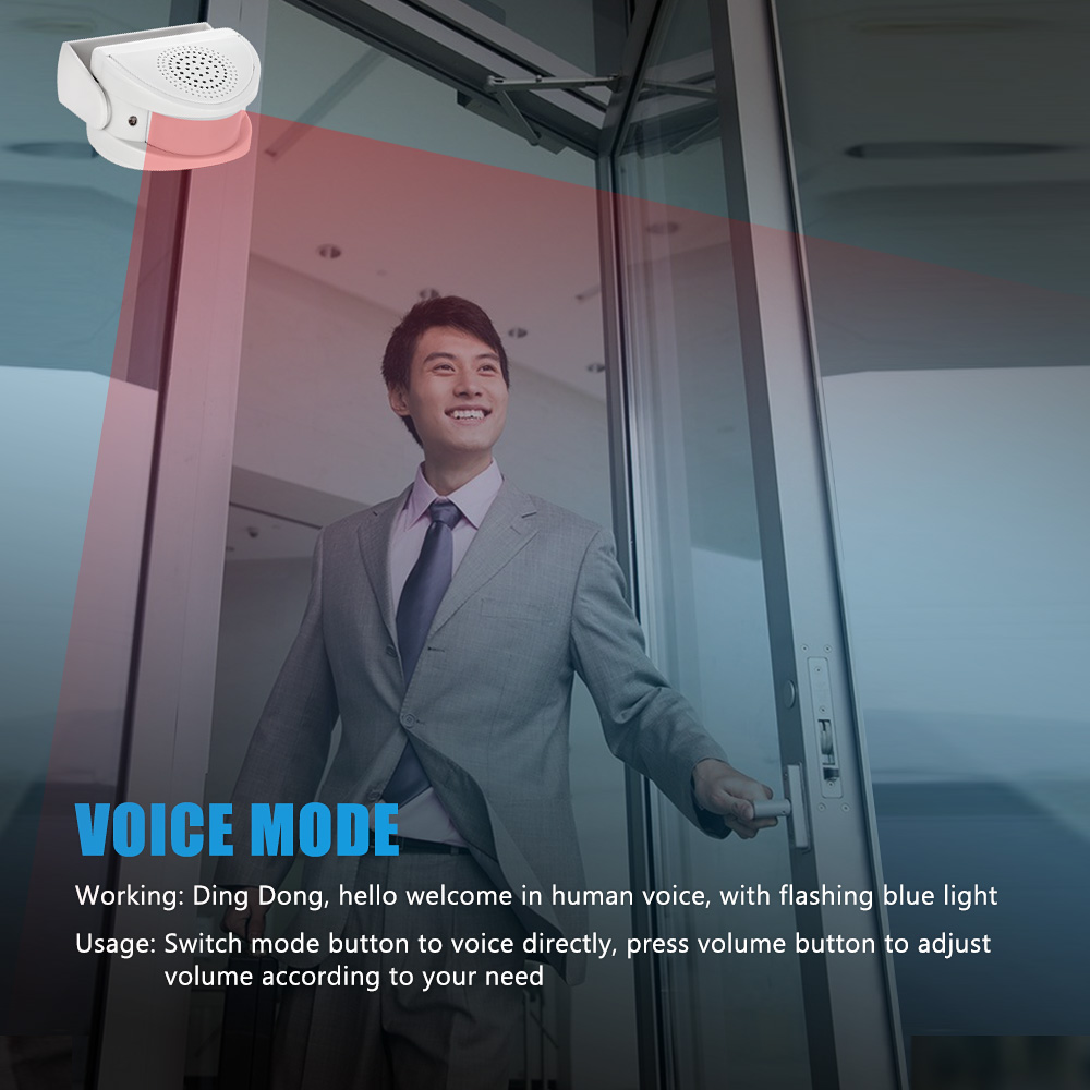 무선 적외선 차임 초인종 32 노래 옵션 홈 샵 스토어 - Home Security Options 리뷰 및 가격