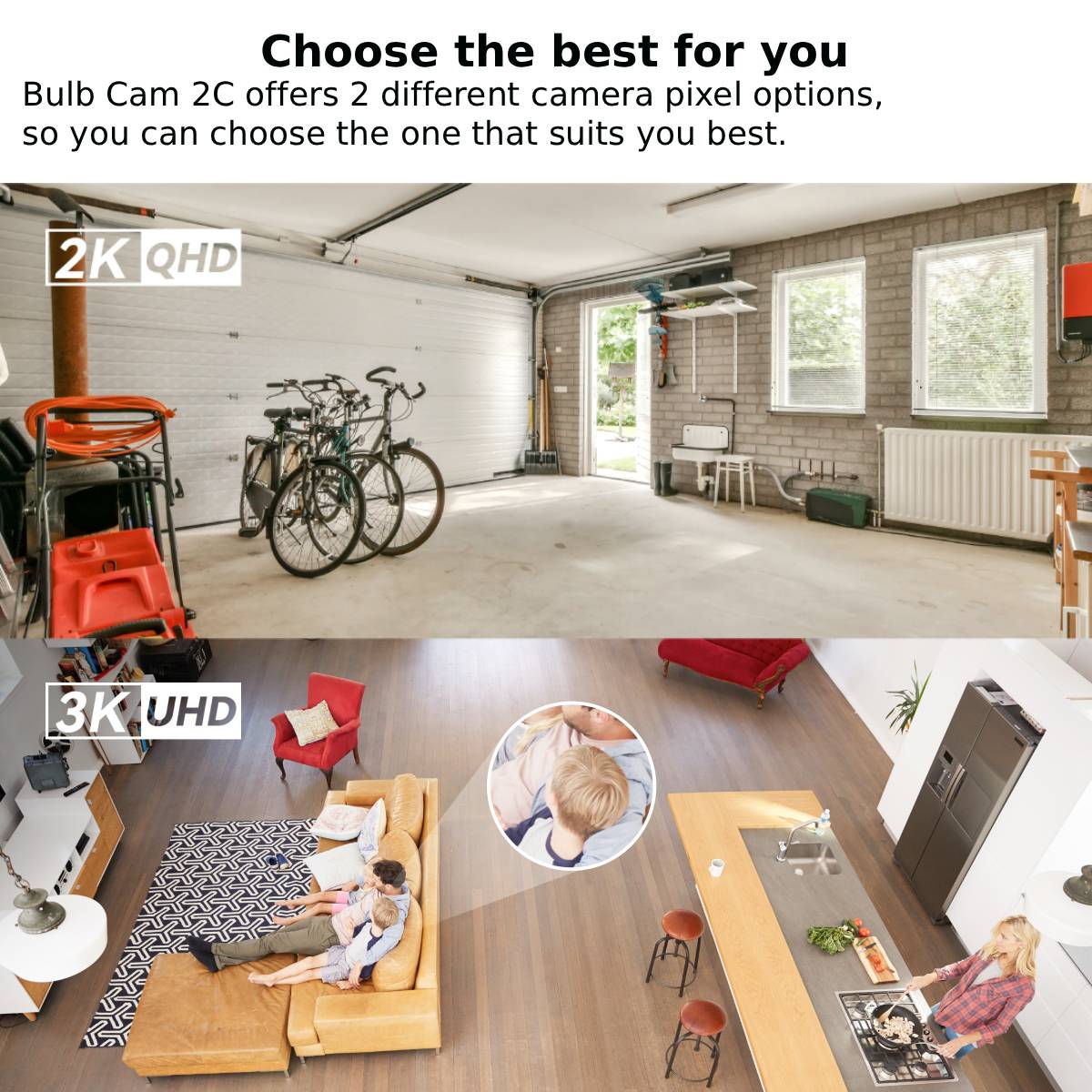 IMOU Bulb Cam 2C 3MP/5MP 2K/3K - Home Security Ai 리뷰 및 가격
