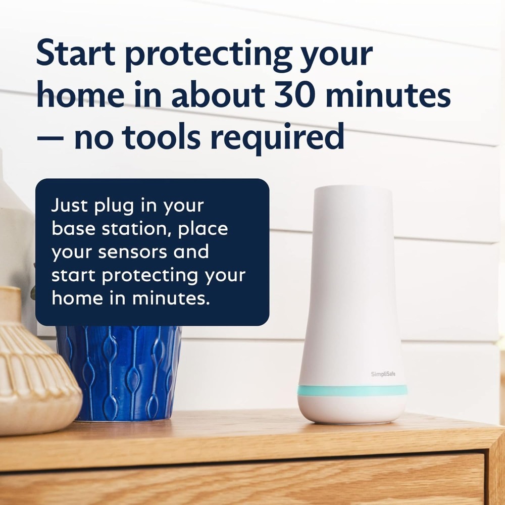 무선 홈 보안 경보 시스템 8피스 키트(24시간 모니터 - Home Security Options 리뷰 및 가격