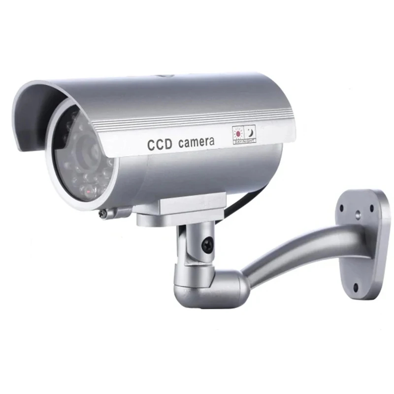 시뮬레이션 가짜 총알 카메라 모형 카메라 야외 LED  - Home Security Beams 리뷰 및 가격