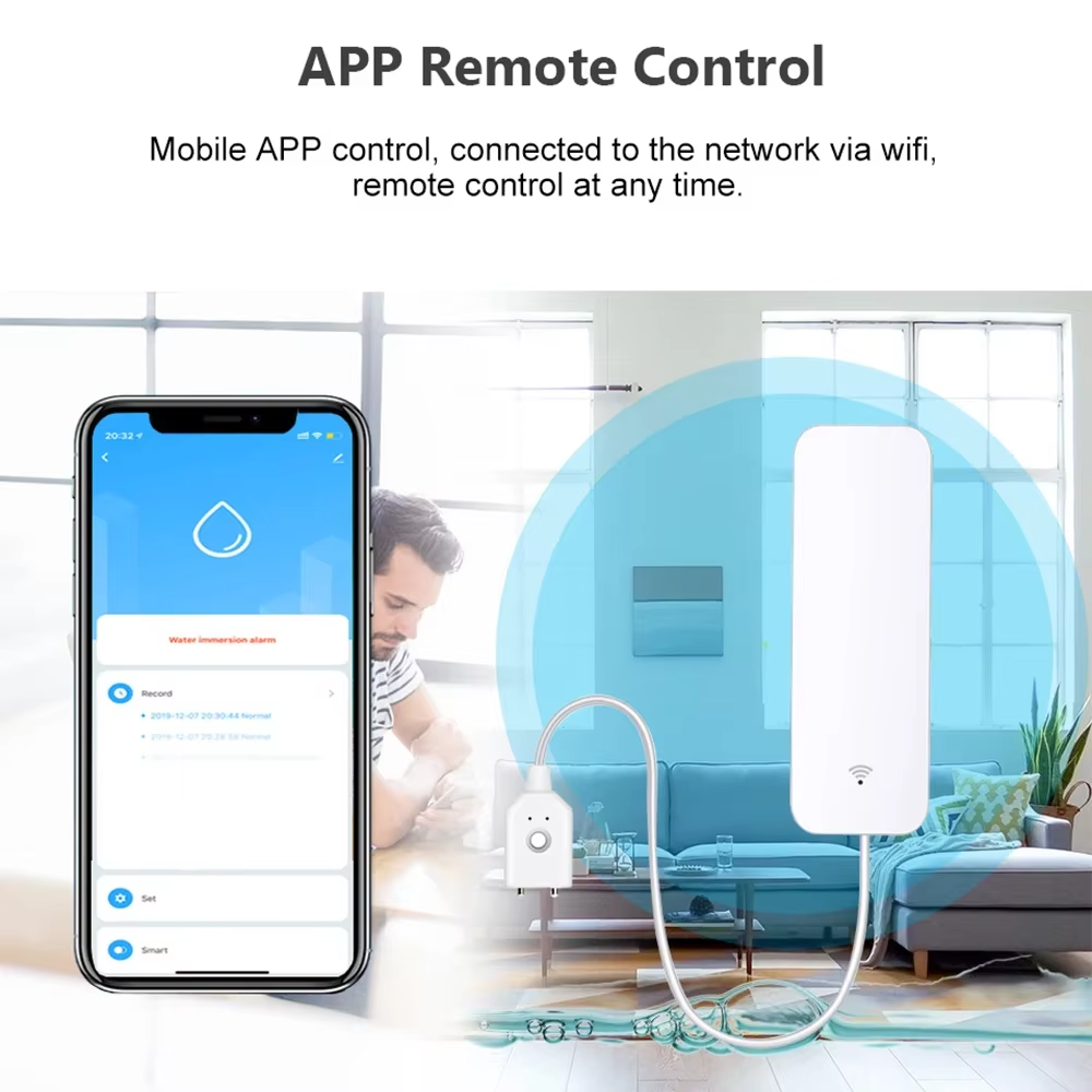 ZigBee WiFi 누수 센서 홍수 누출 경보 감지기 - Home Security Gadgets 리뷰 및 가격