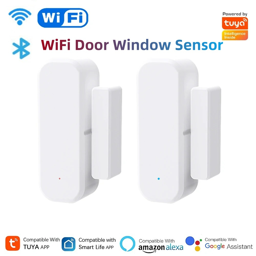 Tuya WiFi 스마트 도어 윈도우 센서 개폐 감지기 - Home Security Ultimate 리뷰 및 가격