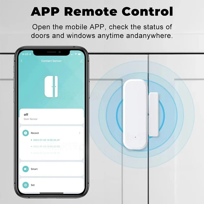 Tuya WiFi 스마트 도어 윈도우 센서 개폐 감지기 - Home Security Ultimate 리뷰 및 가격