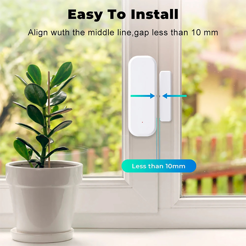 Tuya WiFi 스마트 도어 윈도우 센서 개폐 감지기 - Home Security Ultimate 리뷰 및 가격
