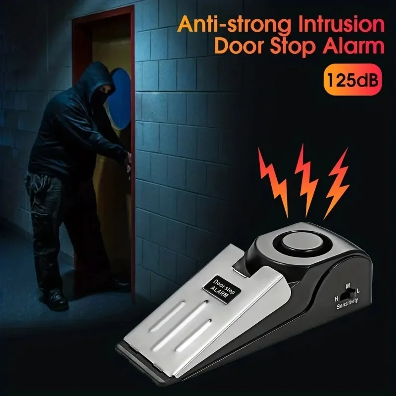 ZEXEF 미니 보안 보호 125DB 홈 도난 방지 경 - Door Wedge Alarm 리뷰 및 가격