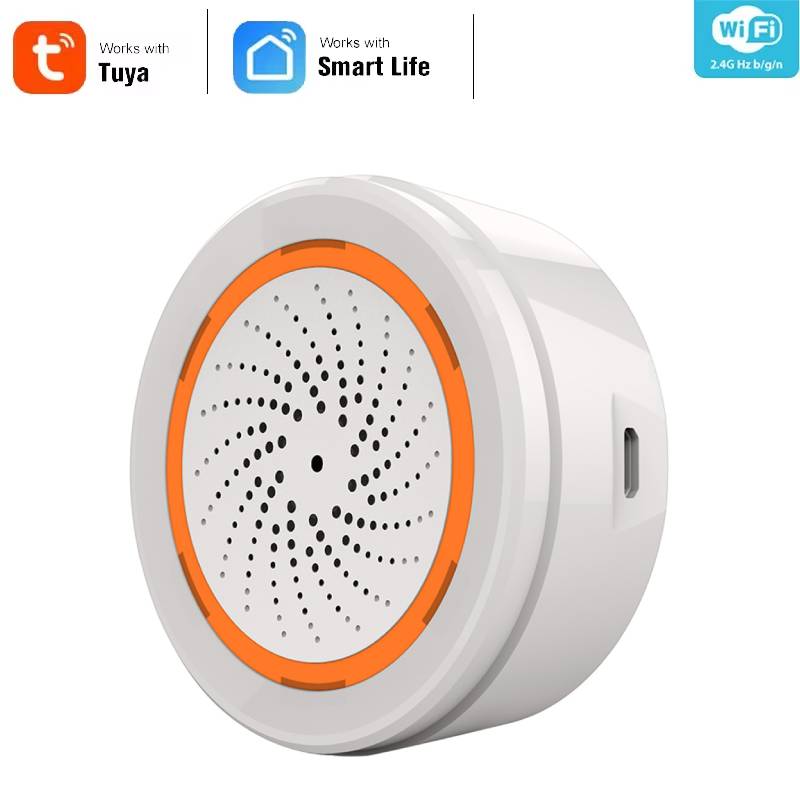 스마트 사이렌 알람 투야 지그비 사운드 라이트 센서 스 - Home Security Siren 리뷰 및 가격