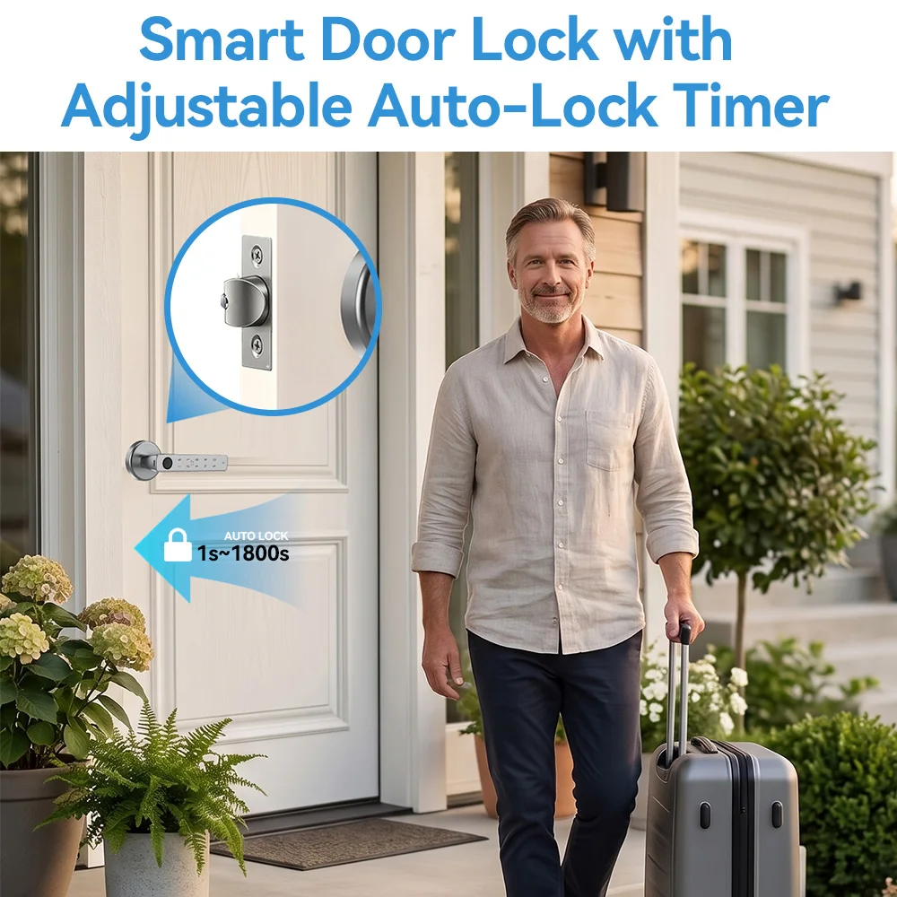 YFK 투야 지문 도어락 스마트 홈 보안 디지털 전자  - Home Security Options 리뷰 및 가격