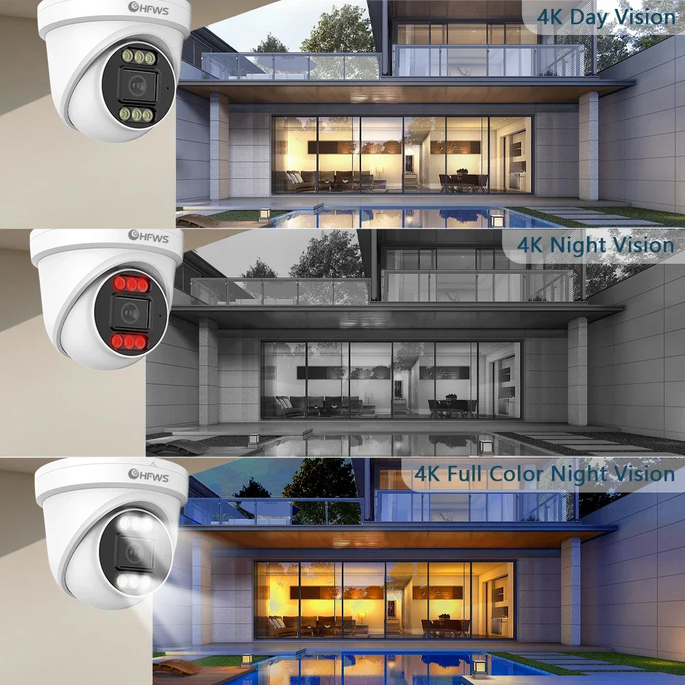 OEM 8MP 4K 25FPS PoE IP 카메라 돔형 - Ip Camera Outdoor 4K 리뷰 및 가격