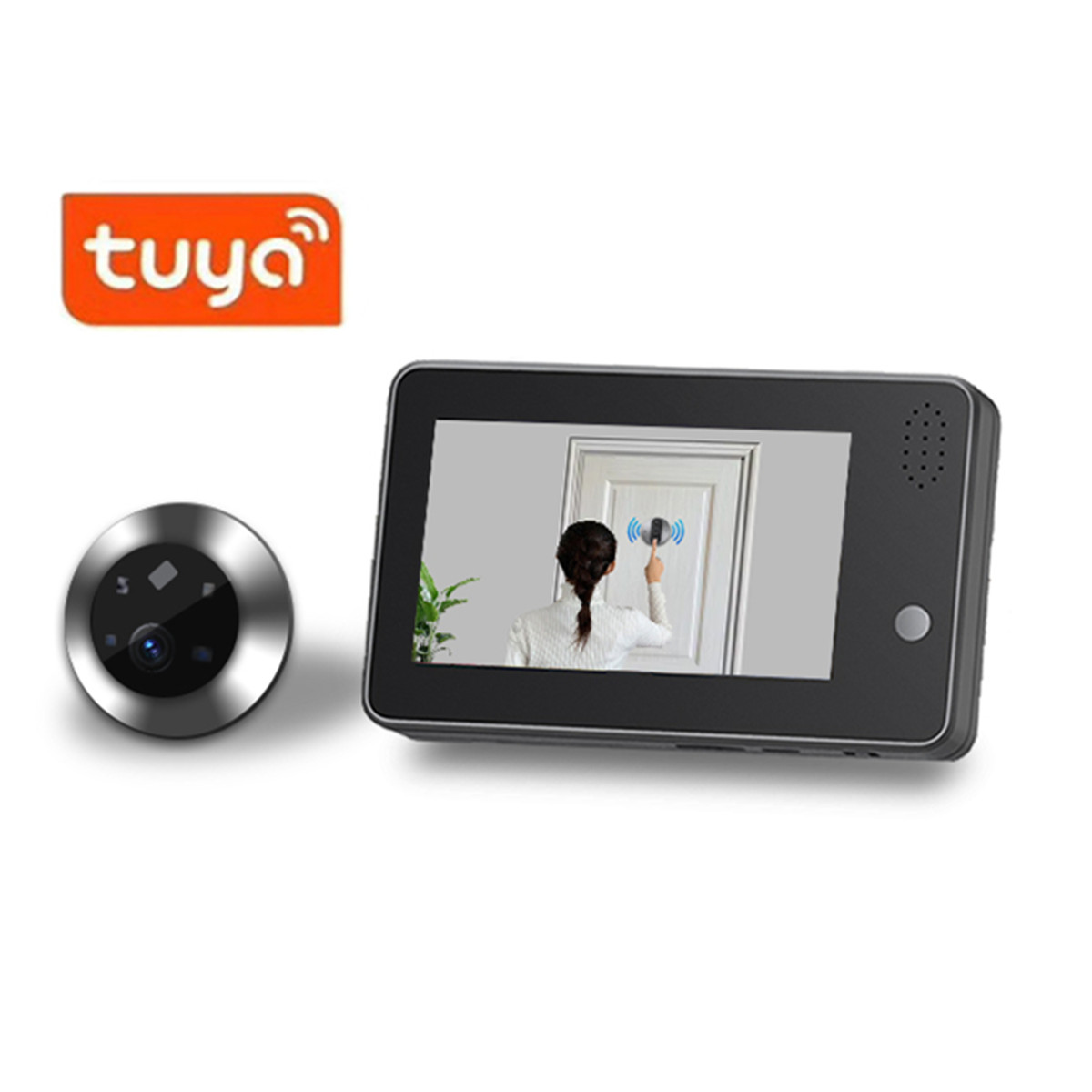 4.3인치 투야 스마트라이프 WiFi 도어벨 비주얼 도 - Home Security Indoor Cameras 리뷰 및 가격