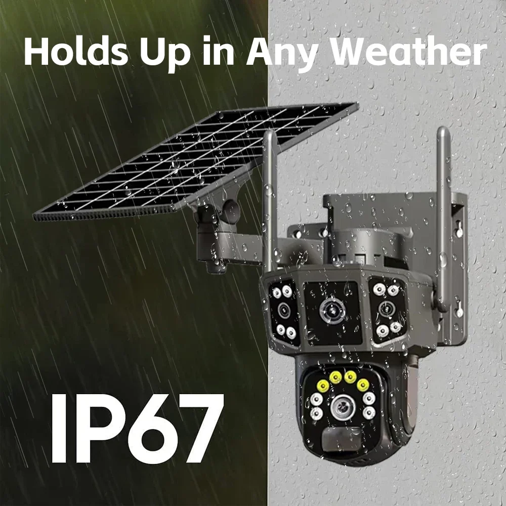 WIFI 4G SIM 태양광 카메라 V380, 10배줌 - Ip Camera Outdoor 4K 리뷰 및 가격