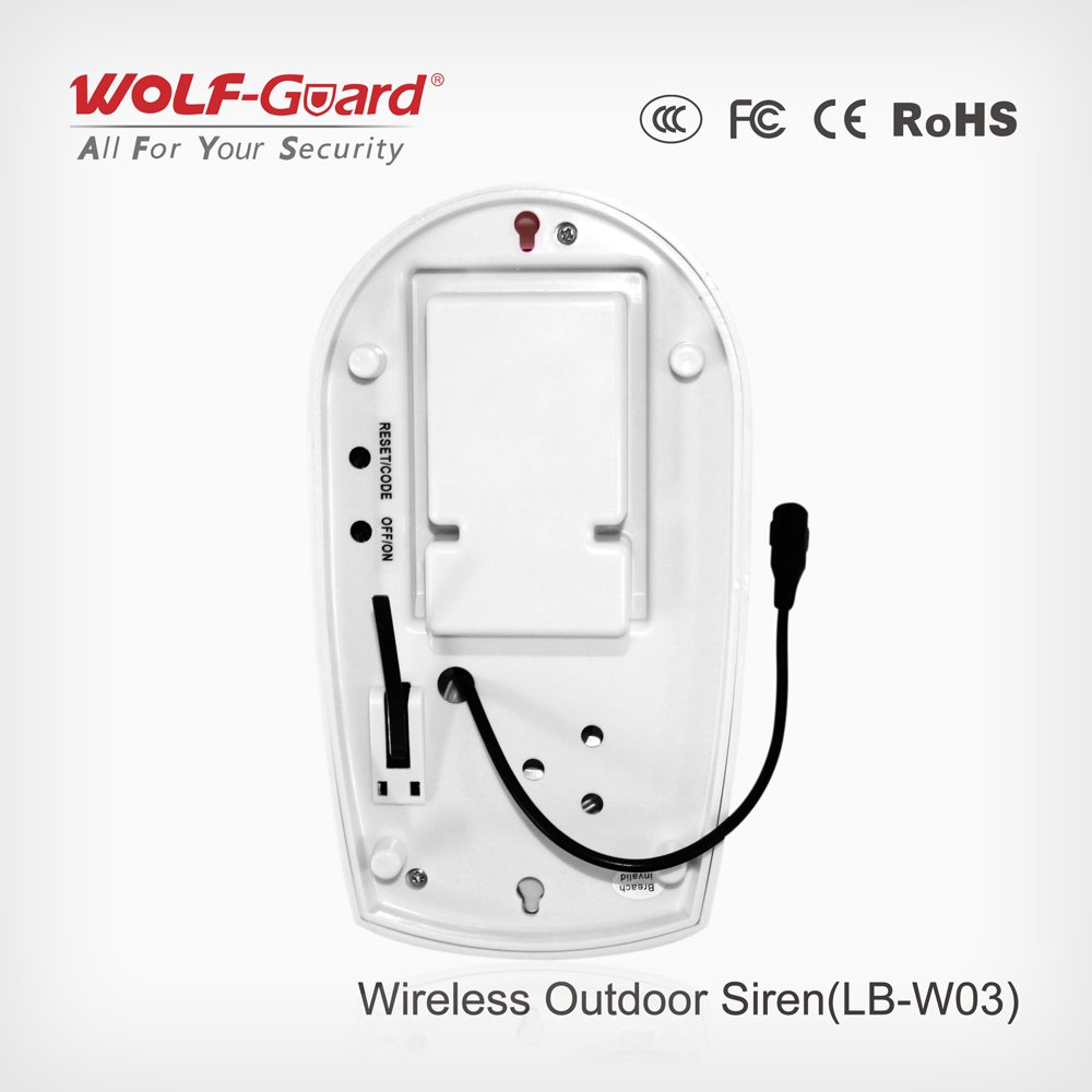 늑대 가드 433MHz 무선 사운드 깜박이 사이렌 11 - Home Security Ultimate 리뷰 및 가격
