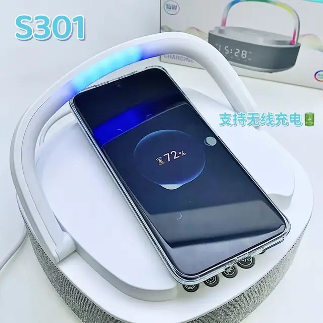 블루투스 스피커 S301 - 타이머 기능이 있는 LED - Home Security Gadgets 리뷰 및 가격