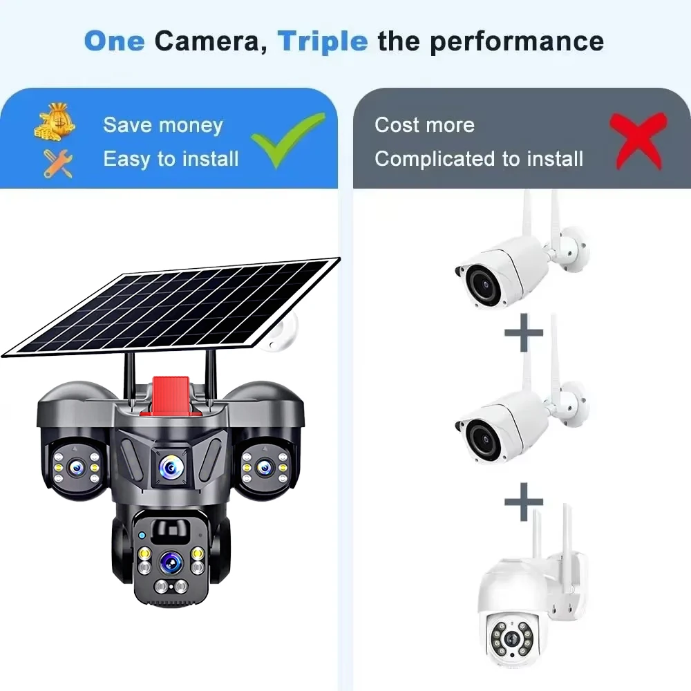 KERUI V380 Pro 야외 PTZ 6MP WIFI - Home Security Indoor Cameras 리뷰 및 가격