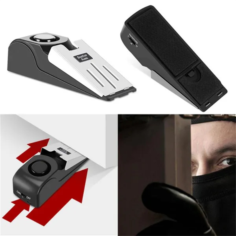 120db 무선 문짝 정지 스토퍼 경보 블록 차단 시스 - Door Wedge Alarm 리뷰 및 가격