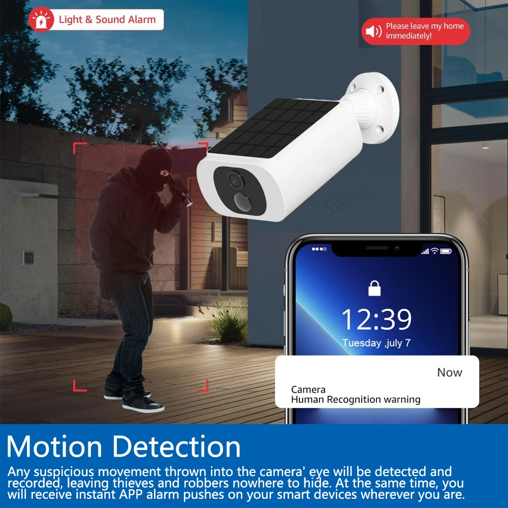 Tuya 5MP 태양광 보안 카메라 가정용 무선 야외  - Home Security Indoor Cameras 리뷰 및 가격