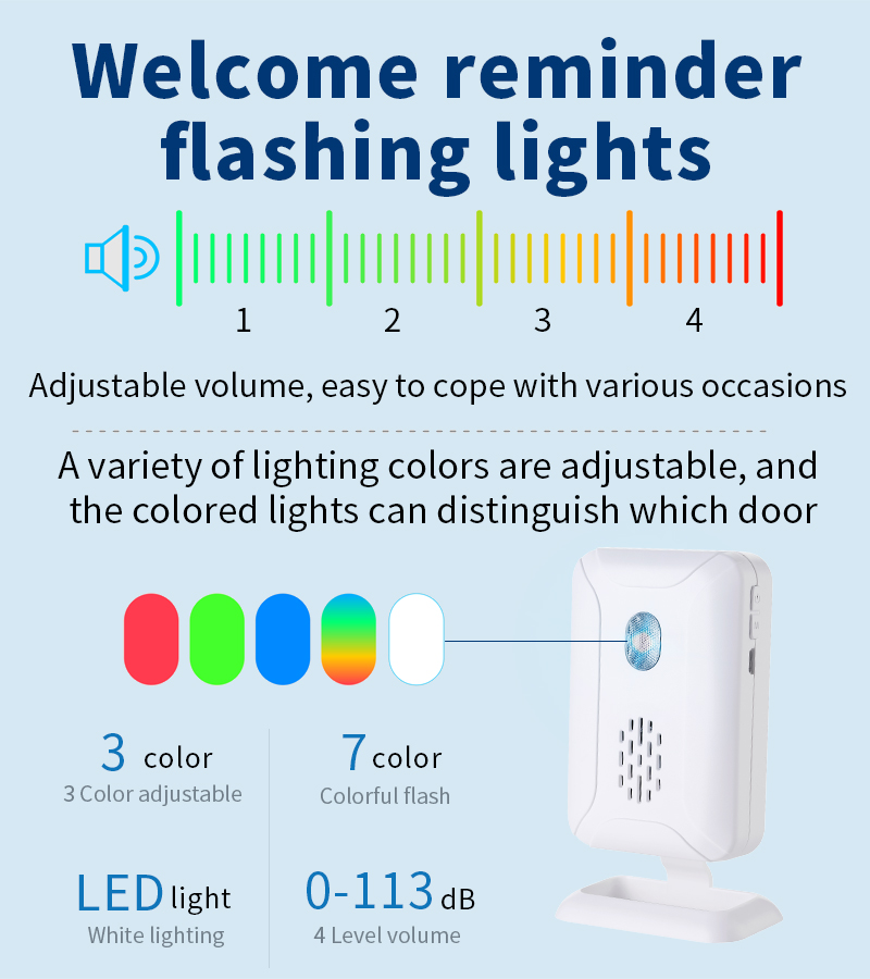 홈 보안 무선 모션 센서 초인종 36 차임 적외선 감지 - Home Security Gadgets 리뷰 및 가격