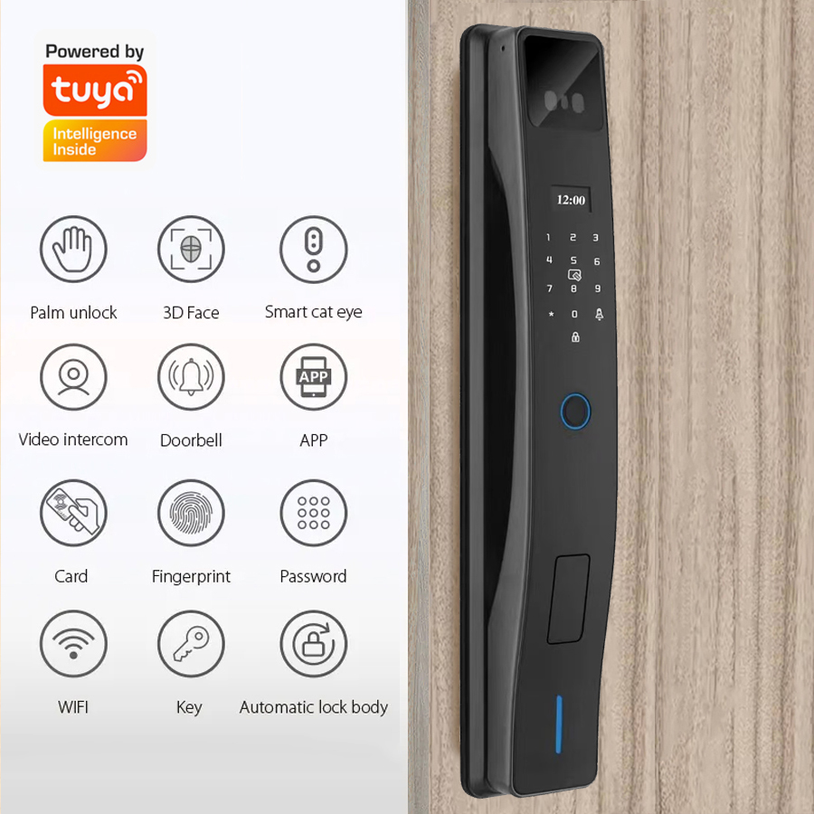 스마트 전자 도어락 비밀번호 자동 생체 지문 인식 홈  - Home Security Indoor Cameras 리뷰 및 가격