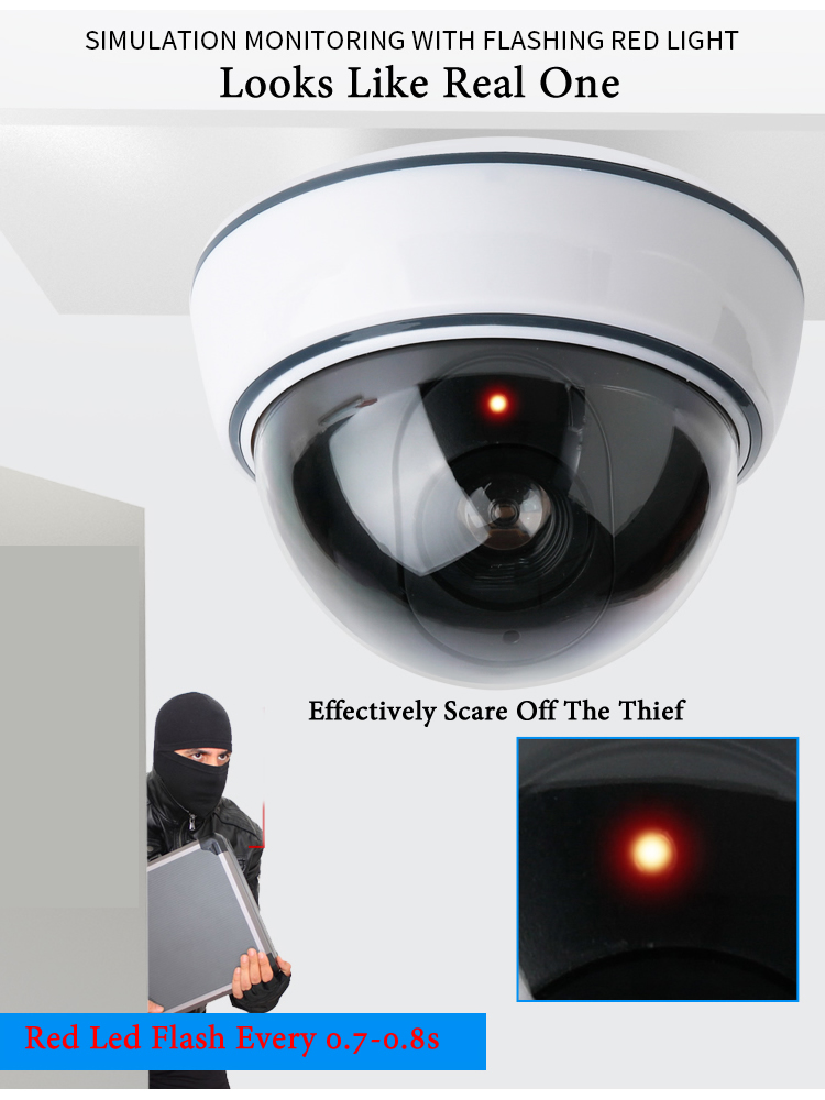 크리 에이 티브 블랙/화이트 가짜 돔 카메라 시뮬레이션 - Home Security Beams 리뷰 및 가격